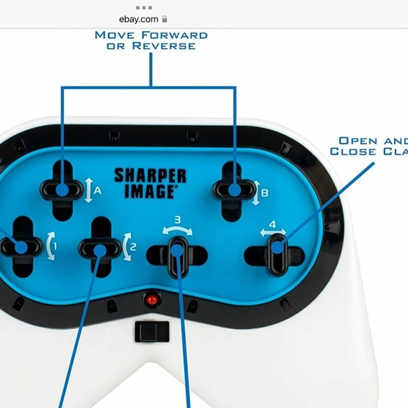 NWOT Sharper Image - Full Functional Wireless Control Robotic Arm - Picture 4 of 6